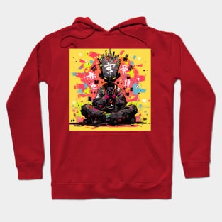 Mystical Doodle Meditator Hoodie